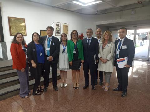 cepal recepción ministro