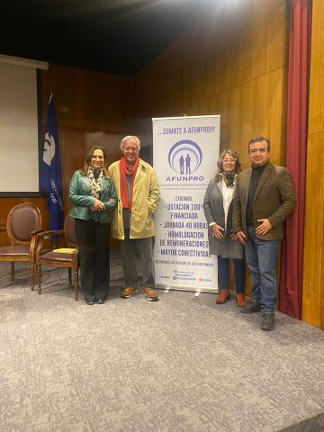 AFUNPRO con expositor