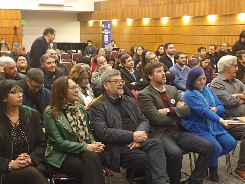 charla público
