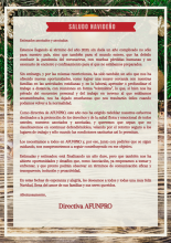 saludo navideño